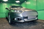 Защитная сетка радиатора ProtectGrille Premium нижняя для Ford Mondeo IV (2015- Хром)