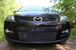 Защитная сетка радиатора ProtectGrille Premium нижняя для Mazda CX7 (2006-2010 Черная)