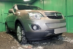 Защитная сетка радиатора ProtectGrille Premium верхняя для Opel Antara (2010-2016 Хром)