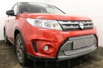 Защитная сетка радиатора ProtectGrille Premium 2 части для Suzuki Vitara (2014-н.в. Хром)