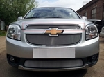 Защитная сетка радиатора ProtectGrille верхняя для Chevrolet Orlando (2010-2015 Хром)